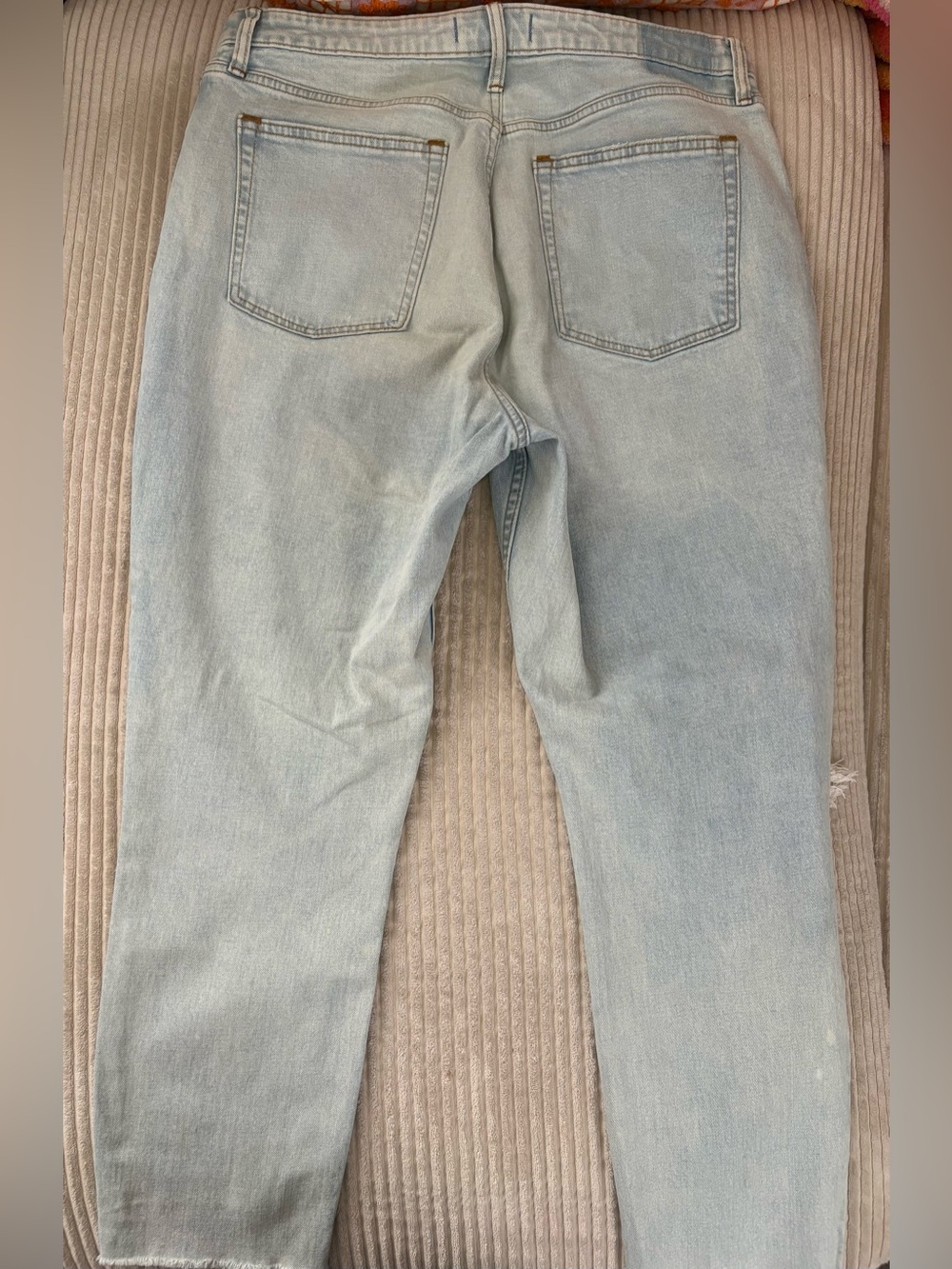 Abercrombie & Fitch Curve Love Light Wash Skinny High Rise Jeans Size 32/14 - Picture 6 of 6